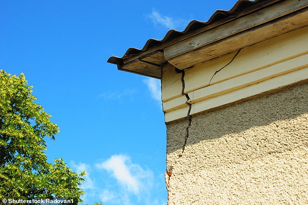Subsidence and cracking can often occur on a property when nearby trees' roots expand