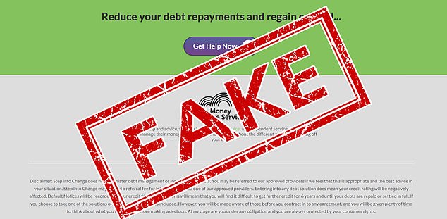The lead generation website 'Step into Change' has spent £17,500 on Google advertising since July to appear when those in need of advice search for the debt charity StepChange