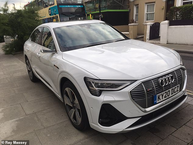 Despite its enormous size and over 3-tonnes of laden weight, the e-tron Sportback is rapid off the line and handles admirably