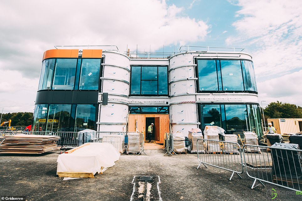 How the two-storey building currently looks