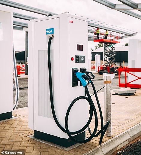 24 will be provided by ABB and provide charging for all EV models. There will also be 6 Tesla Superchargers dedicated to the brand's models