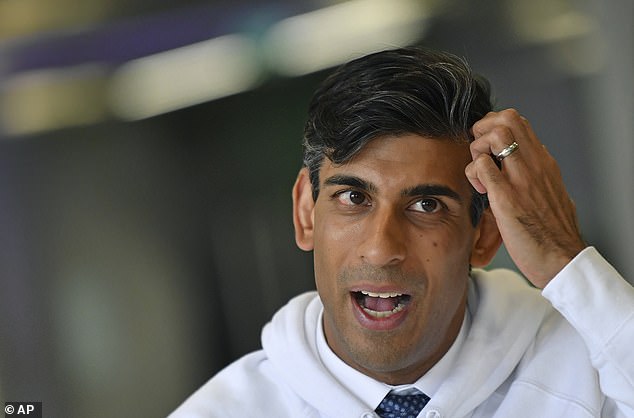 It seemed that the British economy was coming back into its own. Certainly the huge amount of assistance that Chancellor Rishi Sunak (pictured) and the Bank of England have poured into business and the pockets of furloughed workers is starting to pay dividends