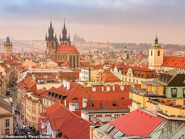 Scam: You would stand a better chance of finding the UK Corporate Portal in Hamburg or Prague (pictured)