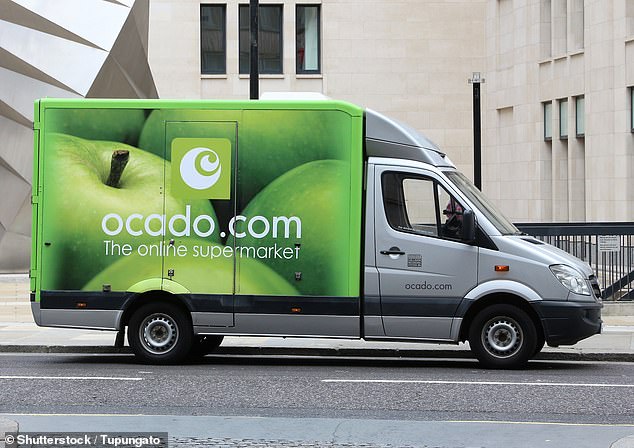 Driving force: Ocado struggled to keep pace with orders during lockdown, when sales increased 44 per cent