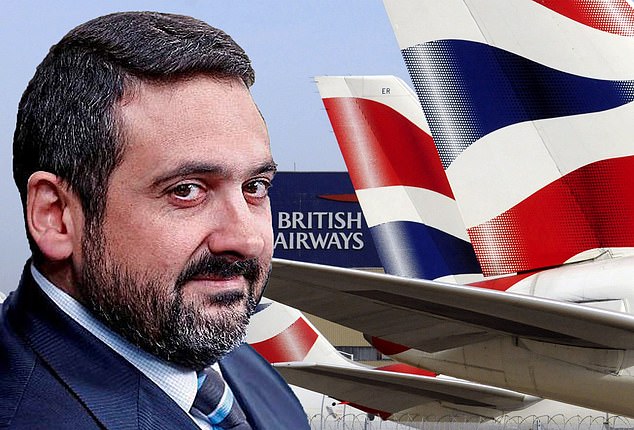 Bullish: British Airways boss Alex Cruz is expected to launch a full defence of the cost-cutting plans before the Commons transport committee