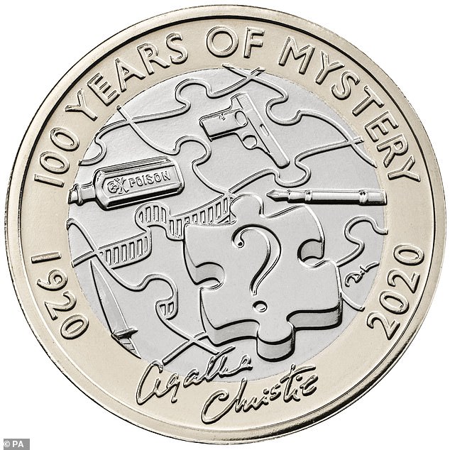 The Mint is still releasing commemorative £2 coins though, including this one marking the 100th anniversary of the first novel of Agatha Christie