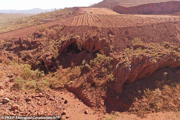 Rio Tinto boss Jean-Sebastien Jacques was forced to quit last week following a backlash after the miner blew up ancient caves in Pilbara, Western Australia (pictuerd), earlier this year