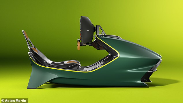 AMR-C01 is primarily aimed at casual gamers with extremely deep pockets but also fully-fledged F1 drivers who want to stay sharp between race weekends