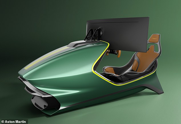 Mega Drive: This is the Aston Martin AMR-C01, a gaming simulator you can have in your home - but you'll need extremely deep pockets if you want one...