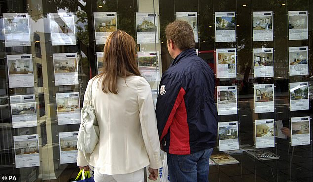 House hunting: The number of buyers looking for a new home rose by 38 per cent in July compared with the same period last year, according to estate agent Hamptons International