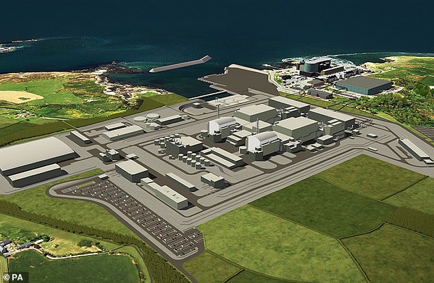 Axed: Hitachi is set to ditch plans to build a planned power station on the island on the island of Anglesey in North Wales