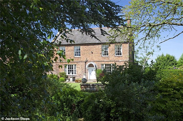 The Cheshire property is on the market with a guide price of £1.75million