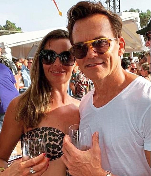 In the money: Hut Group Founder Matthew Moulding, pictured with wife Jodie, became a billionaire yesterday after his online shopping empire listed on the London Stock Exchange