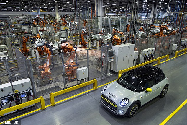 The Mini Electric is one of just two mainstream battery-powered models produced in the UK. BMW's Plant Oxford has already built more than 11,000 examples in a year