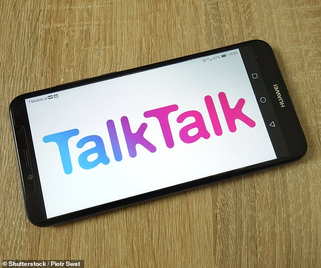 Double whammy: TalkTalk claimed £50 from D.R.'s bank account and while the money was refunded, it was then taken again