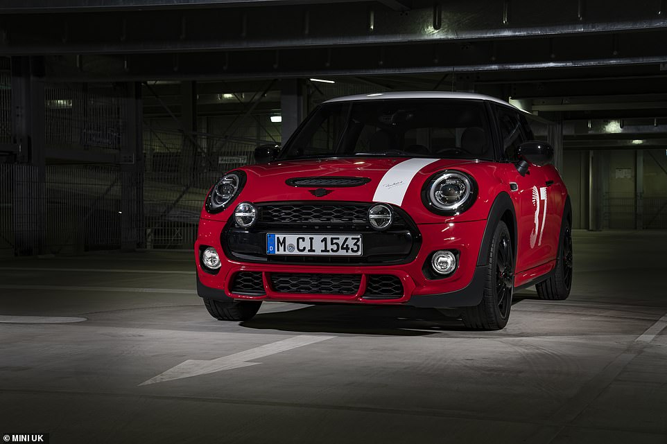 Priced at £27,405, the Mini Paddy Hopkirk Edition is available to order now with first deliveries in November