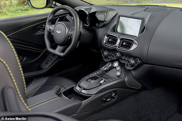 As you might expect, the interior is beautifully clad with high quality leather and robust mental switches and paddles