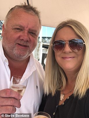 Cheers!: Steve set up Sunny Heart Travel after losing his job with Thomas Cook