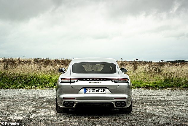 The plug-in hybrid is powered by a 2.9-litre V6 twin-turbo-charged 440 horsepower petrol engine with a linked to 136 horsepower electric motor integrated into the car’s eight-speed dual clutch automatic transmission
