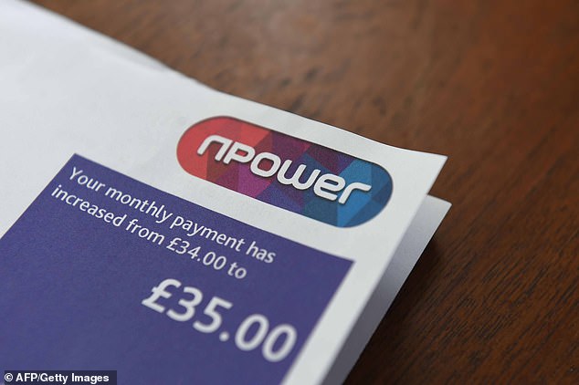 Rise: Npower customers have complained that their tariff will be increasing from October