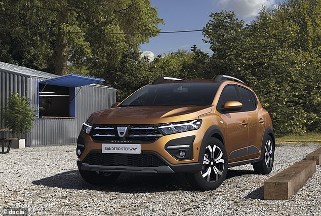 A jacked-up Sandero Stepway (pictured) will also be available, though at a premium over the conventional hatchback