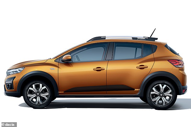 The Sandero Stepway crossover has an additional 41mm of ride height, though there won't be a four- or all-wheel-drive option