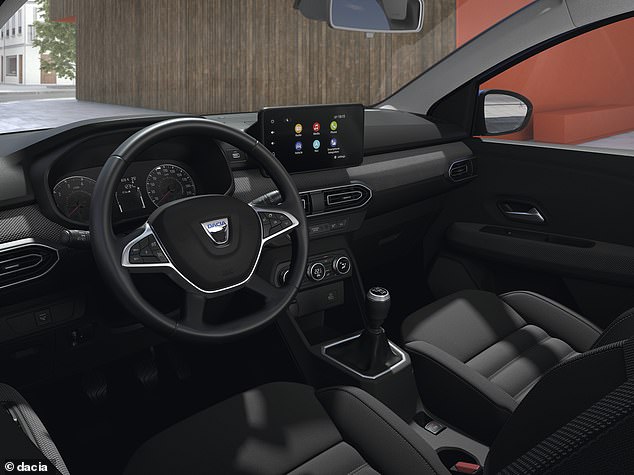 Higher-spec versions get this eight-inch touchscreen system and an all-round improved dashboard layout