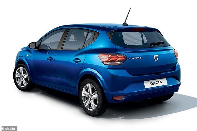 A higher rear window line, swooping side windows, wrap-around rear light cluster and bulkier bumper shape combine for a far better looking model than the Sandero superminis we've seen before