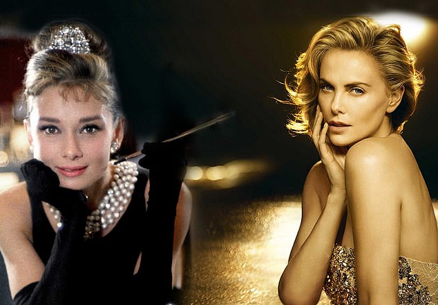 LVMH, advertised by Charlize Theron (right), said Tiffany immortalised in The film Breakfast At Tiffany¿s starring Audrey Hepburn (left), was ¿ill-suited for the challenges ahead
