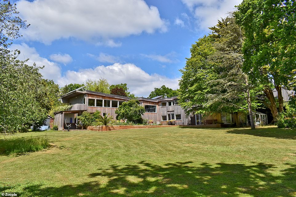 In the countryside: This four-bed property in Beaulieu, Hampshire, is for sale for £2.5million