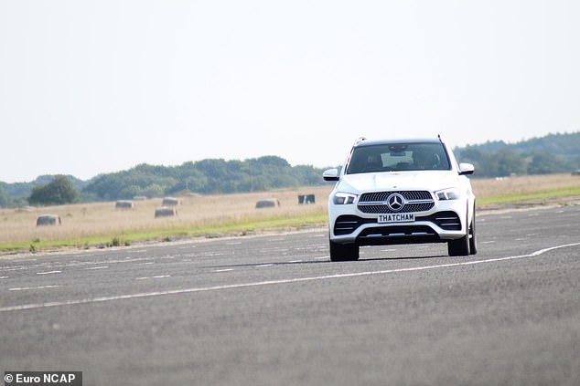 The top performer in the first round of tests was the Mercedes-Benz GLE SUV. Researchers said it 'keeps the driver engaged with plenty of clear communication regarding the assistance offered and 'provides really useful assistance, but not so much that drivers will believe the car can drive itself'