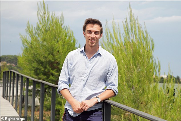 Charlie Cook, pictured, is the founder & CEO of electric vehicle comparison site, Rightcharge