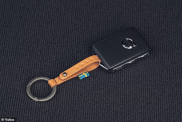 Owners will need this fob to be on their person for the system to activate, though it does away with the traditional twist of a key in the ignition or a push of an 'engine start' button