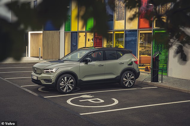 With a claimed range of up to 260 miles on a single charge, Volvo bosses say it is more than sufficient for the average UK daily drive which averages around 30 miles