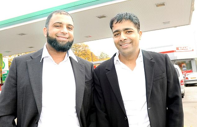 Asda bid: Mohsin, 49, and Zuber, 48, Issa ,whose parents came to Britain from India with nothing, have built a £9bn petrol station empire.