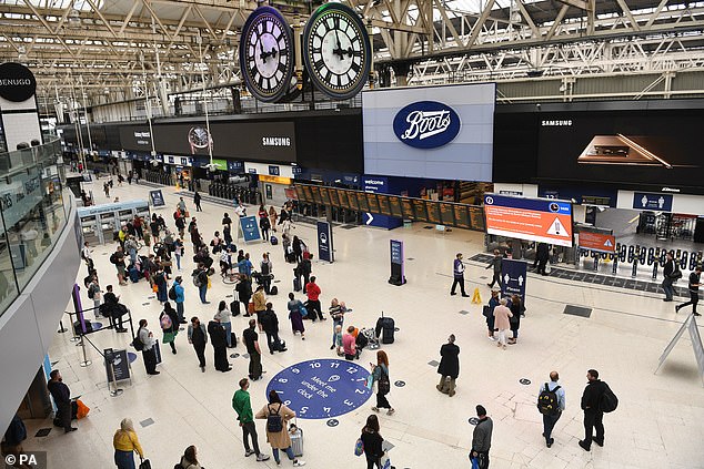 Passenger numbers on the railways are still down as people continue to work from home