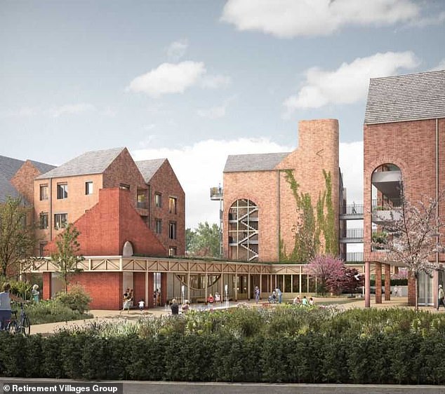 Future vision: View of the entrance to the Wellness Centre at Retirement Villages Group¿s newly acquired site in Chester