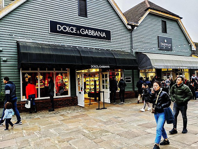 The boss of Bicester Village in Oxfordshire (pictured) wrote to Rishi Sunak and MPs telling them the changes will make Britain 'the least competitive shopping destination in Europe'