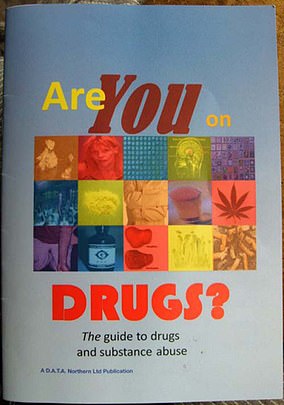 The firm was asking for donations to supply schools with booklets warning teenagers against taking drugs