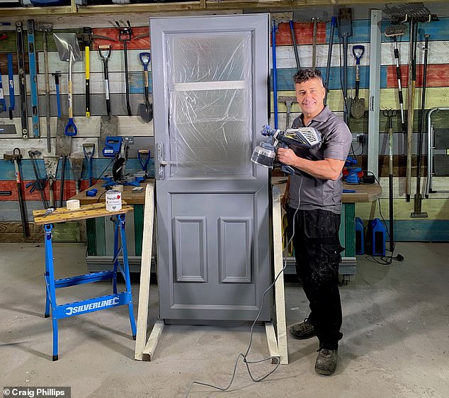 Big Brother winner Craig Phillips gives a step-by-step guide to painting plastic windows and front doors