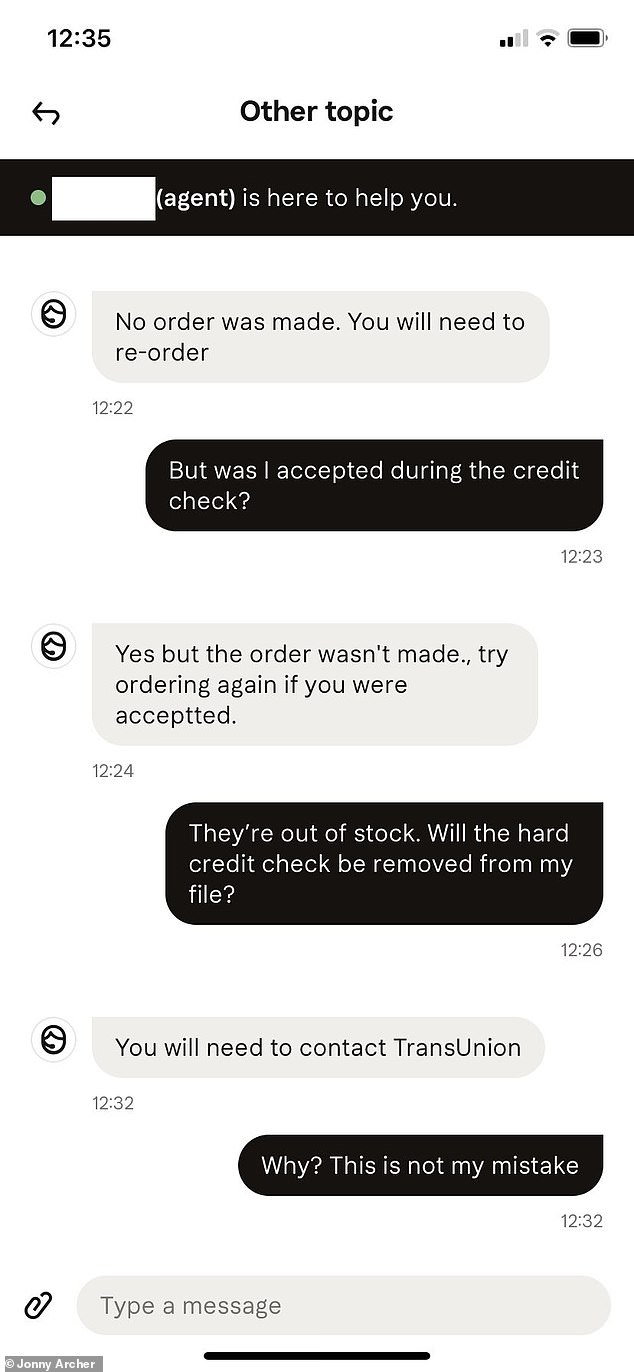 One shopper who had a hard check Klarna was initially told he needed to ask the credit reference agency for it to be removed. However its customer services were subsequently corrected by its own Twitter account. Klarna is currently removing these hard checks