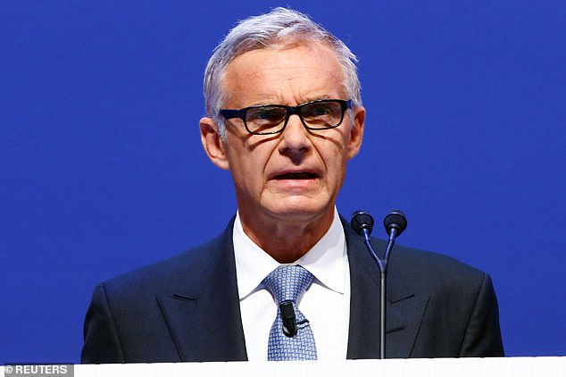 Apology: Glaxosmithkline board member Urs Rohner's 60th birthday party reportedly featured racist dance performances