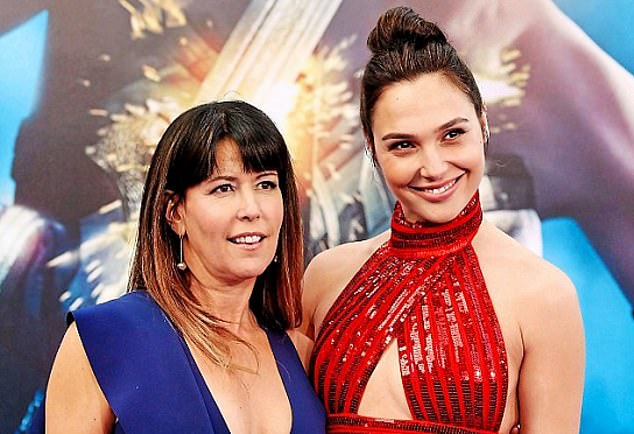 Hollywood director Patty Jenkins (left), whose films include Wonder Woman starring Gal Gadot (right), said movie theatres could be lost for goods