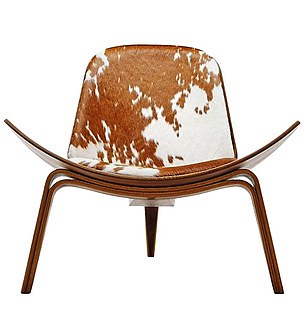 Well supported: Conran Shop's CH07 Shell Lounge Chair, £2,928