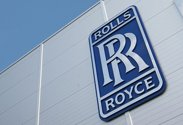 Turning the corner: After slumping during the pandemic, Rolls-Royce shares have jumped 96.5 per cent since Monday