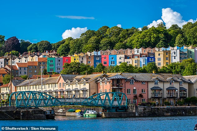 Bristol was home to six out of the top 10 areas outside London for asking price rises over the last 10 years, according to Rightmove
