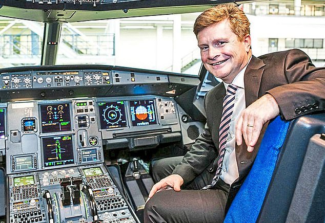 Taking control: Sean Doyle will now be in the pilot’s seat at BA after Alex Cruz was ousted