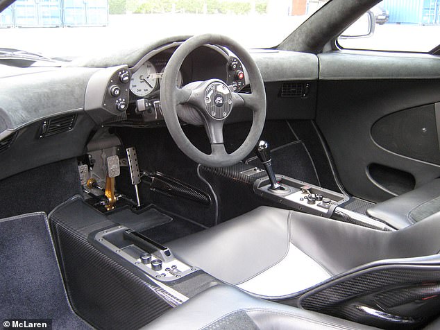 McLaren's iconic 1990s F1 supercar featured a centrally-mounted driver's seat and control layout - that design sees the driver flanked by two passenger seats
