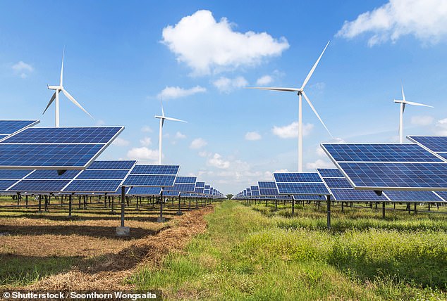 Future performance: Investors wanting a decent return have looked to specialist investment funds which put up the capital for large renewable energy projects