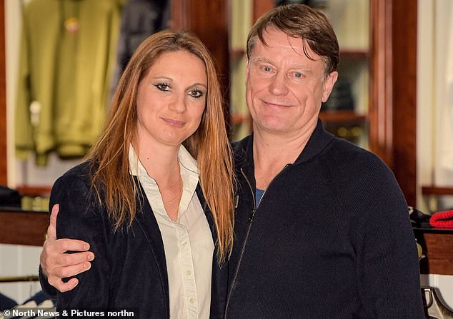 Business battle: Husband and wife team Steve and Alex Cochrane have seen sales slump through the pandemic